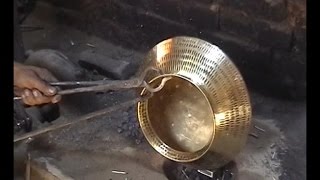 Traditional brass and copper craft of utensil making among the Thatheras of Jandiala Guru [upl. by Aihsele]