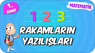 Rakamların Yazılışları ve Öğrenimi 🔢 1Sınıf Matematik 2024 [upl. by Irodim161]