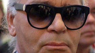 Karl Lagerfeld im SPIEGEL TVInterview 1997  SPIEGEL TV [upl. by Anneyehc]