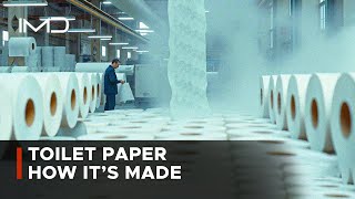 Inside the Massive Factory Making Tissue and Toilet Paper [upl. by Asilla47]