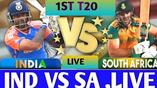 quotIND vs SA LIVE Thrilling T20 Clash  India Takes on South Africa India Vs South Africa T20 [upl. by Isnam279]