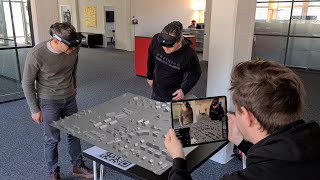 Digital Building Models Visualized in Mixed Reality with the HoloLens 2 [upl. by Jerz337]