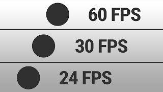 24 FPS vs 30 FPS vs 60 FPS comparison [upl. by Atiuqram622]