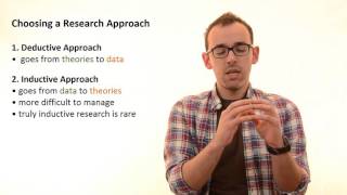 32 Choosing A Research Approach [upl. by Leis]