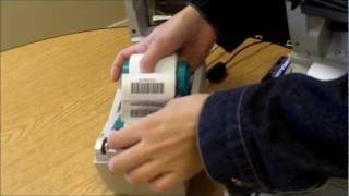 Zebra LP 2824 and TLP 2844 Barcode Printer Demonstration [upl. by Meece]