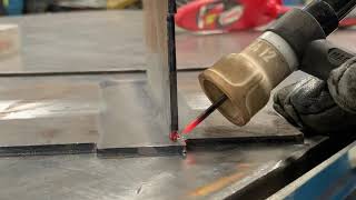 TIG welding T Joint [upl. by Ashman]