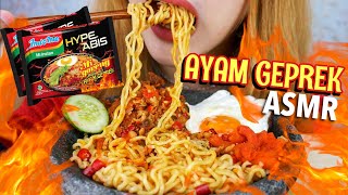 62 Request ASMR INDOMIE AYAM GEPREK HYPE ABIS  ASMR Indonesia [upl. by Aurelie142]