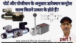 Episode 2 Classification of hydraulic directional control valve part 1 [upl. by Medin]