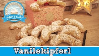 Vanillekipferl Rezept zum selber machen 🍪🎅 [upl. by Uriisa]