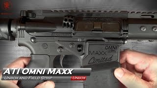 ATI Omni Maxx AR15 Unboxing and Field Strip [upl. by Anilad]