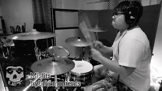 Misfits  hybrid moments drum cover [upl. by Firestone]