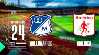 Millonarios Vs América  Liga BetPlay  EN VIVO [upl. by Engenia]