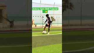 Antony Spin Tutorial🇧🇷🇵🇰⁉️ football shorts viral [upl. by Yleek837]