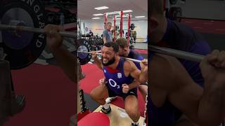 Ellis Genge squats 200kg 😳 [upl. by Mahseh]