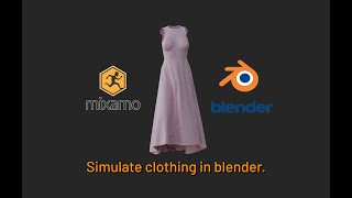 Blender Cloth Simulation For beginners  Tutorial video here👆 [upl. by Reyna]