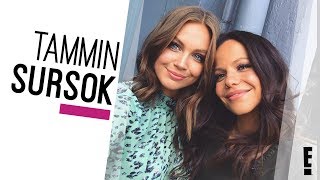 Tammin Sursok Interview  The Hype  E [upl. by Mahmud]