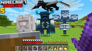 Minecraft The Graveyard mod Corrupted Champion Boss fight [upl. by Wootten]