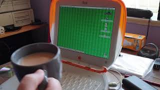 Tangerine iBook G3 Hands On and System Restore [upl. by Irrok]