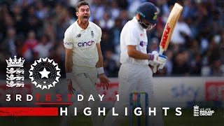 Dominant AllRound Performance  England v India  Day 1 Highlights  3rd LV Insurance Test 2021 [upl. by Herv]