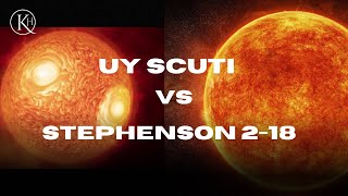 Cosmic Collision UY Scuti vs Stephenson 218 [upl. by Kotick99]