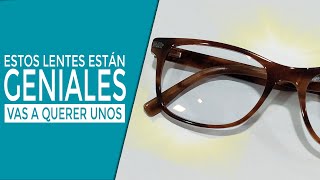 Lentes Trivex con antirreflejante dorado y BBlock de Augen  Mi opinión Son muy buenos [upl. by Lotus]