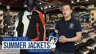 3 BEST Summer Motorcycle Jackets of 2022  FortaMotocom [upl. by Eseret]