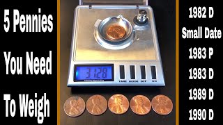 5 Modern Pennies You Need To Weigh Up  Copper or Zinc [upl. by Kristine291]