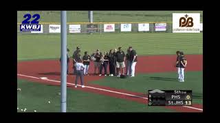 High School baseball Patterson vs St James [upl. by Solrac]