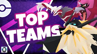 TOP TEAMS IN THE MASTER LEAGUE  Pokemon GO PvP [upl. by Okimik]