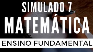 Matemática para Concursos  Ensino Fundamental  Simulado 7  IBGE CENSO 2021 [upl. by Fadil]