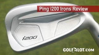 Ping i200 Irons Review By Golfalot [upl. by Yasmeen]