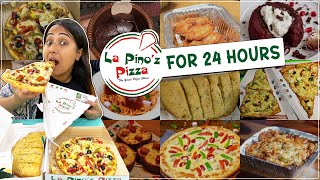 I only ate LA PINOZ for 24 HOURS Challenge  Food Challenge [upl. by Ashwell472]