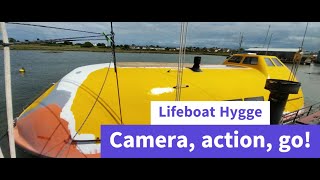 Lifeboat conversion Ep 75  Getting ready to put some cameras in Hygges bow [upl. by Niltak]