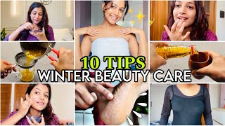 10 ✅ WINTER CARE TIPS 🥶Every girl should take care of herself ✨♥️ [upl. by Deach78]