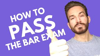 How to Pass the Bar Exam Study Less Practice More [upl. by Airdnax]