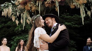 A Festival Wedding in the Woods – Noelle and Braden [upl. by Idham]