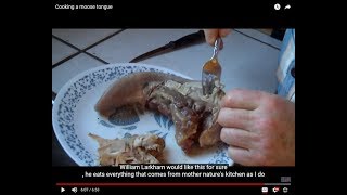 How to cook moose tongue [upl. by Nahtonoj]