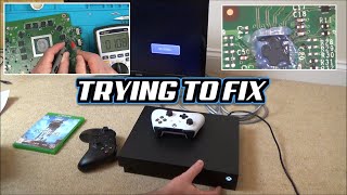 Trying to FIX Faulty Xbox One X No Display [upl. by Voccola]