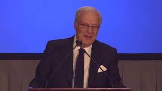 WJC Governing Board Chairman Baron David de Rothschild accepts the 2018 WJC Theodor Herzl Award [upl. by Yaja]