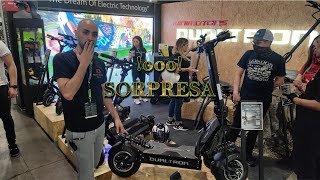 MOVILIDAD ELECTRICA 🚀DUALTRON FERIA DE LAS DOS RUEDAS 2022😱 [upl. by Auria]