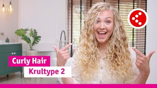 De beste verzorgingstips voor type 2 krullen  Curly Hair  Kruidvat [upl. by Aninat681]