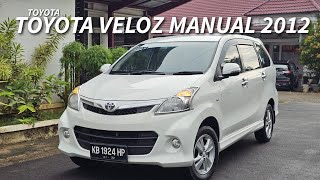 DIJUAL  TOYOTA VELOZ MANUAL 15 2012 [upl. by Adarbil]