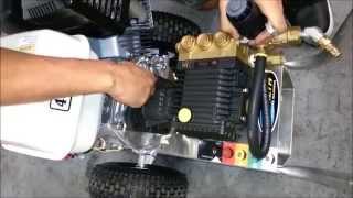 How to Remove Replace amp Install a Pressure Washer Pump [upl. by Ribaj]