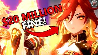 Genshin Impact is being fined 20 million heres why [upl. by Maiocco]