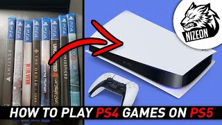 HOW TO PUT PS4 GAMES ON YOUR PS5 [upl. by Esya841]