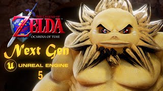 ⭐4K Zelda Ocarina of Time Next Gen Goron City  Unreal Engine 5 [upl. by Everick]