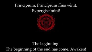 The Beginning of the End Latin amp English lyrics [upl. by Kiri100]