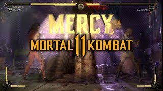 MK11  How to Perform a Mercy Secret Finishing Move [upl. by Nyasuh]