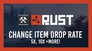 Rust Change item drop rates with GatherManager [upl. by Ardeid]