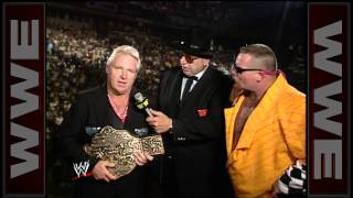 Bobby Heenan debuts the NWA World Heavyweight Championship on WWE programming Wrestling Challenge [upl. by Brechtel]